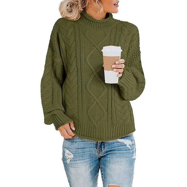 Women's Eleanor - Elegant Turtleneck Sweater