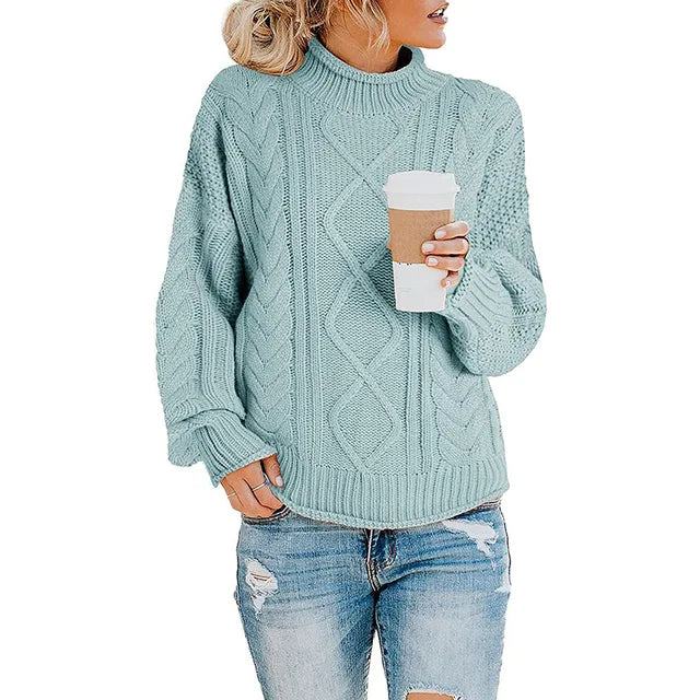 Women's Eleanor - Elegant Turtleneck Sweater
