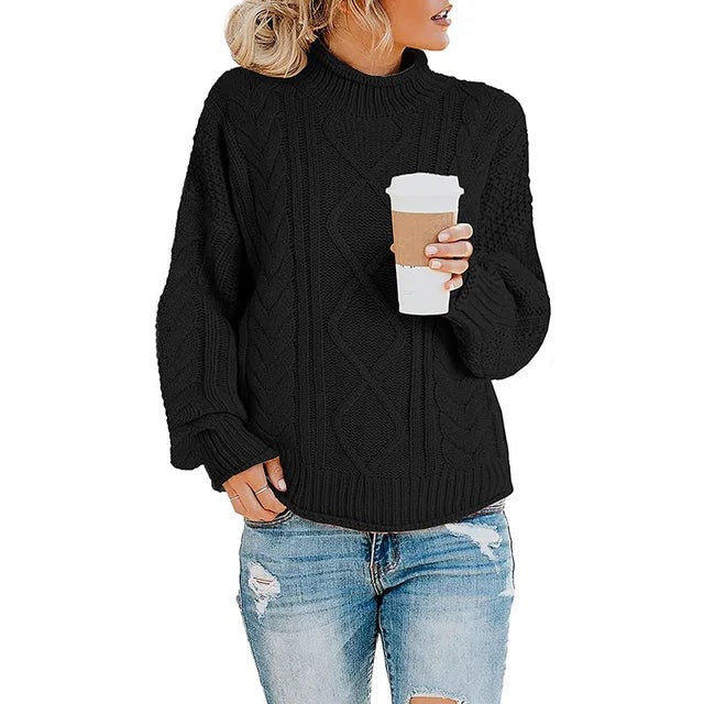 Women's Eleanor - Elegant Turtleneck Sweater