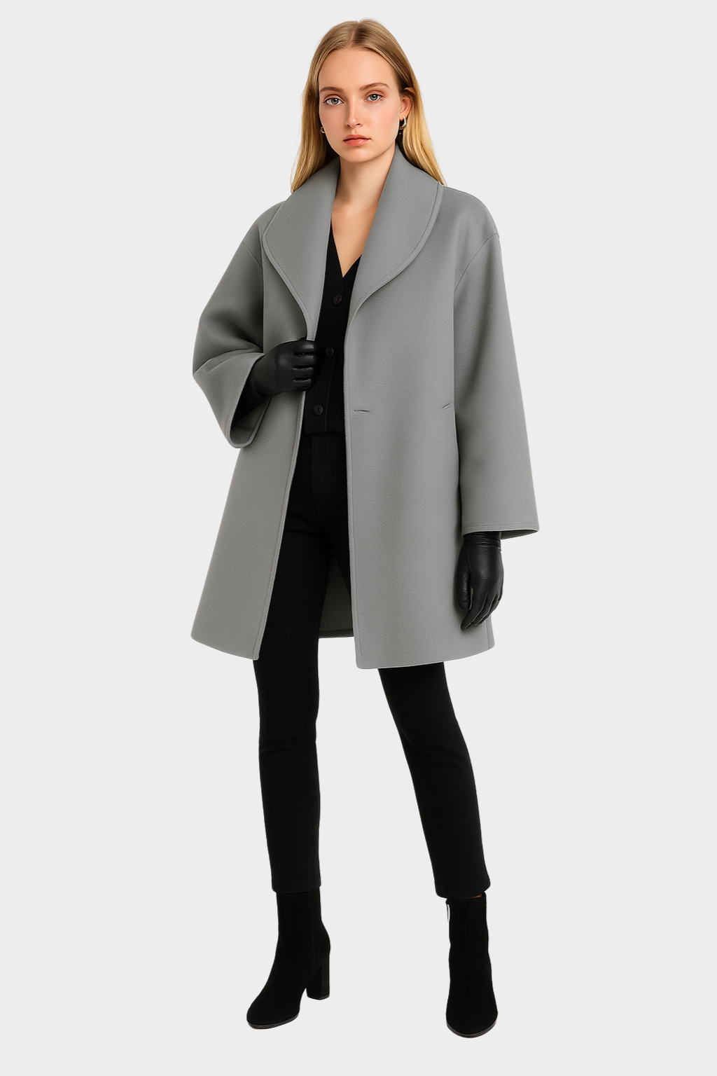 Cappotto invernale da donna classico