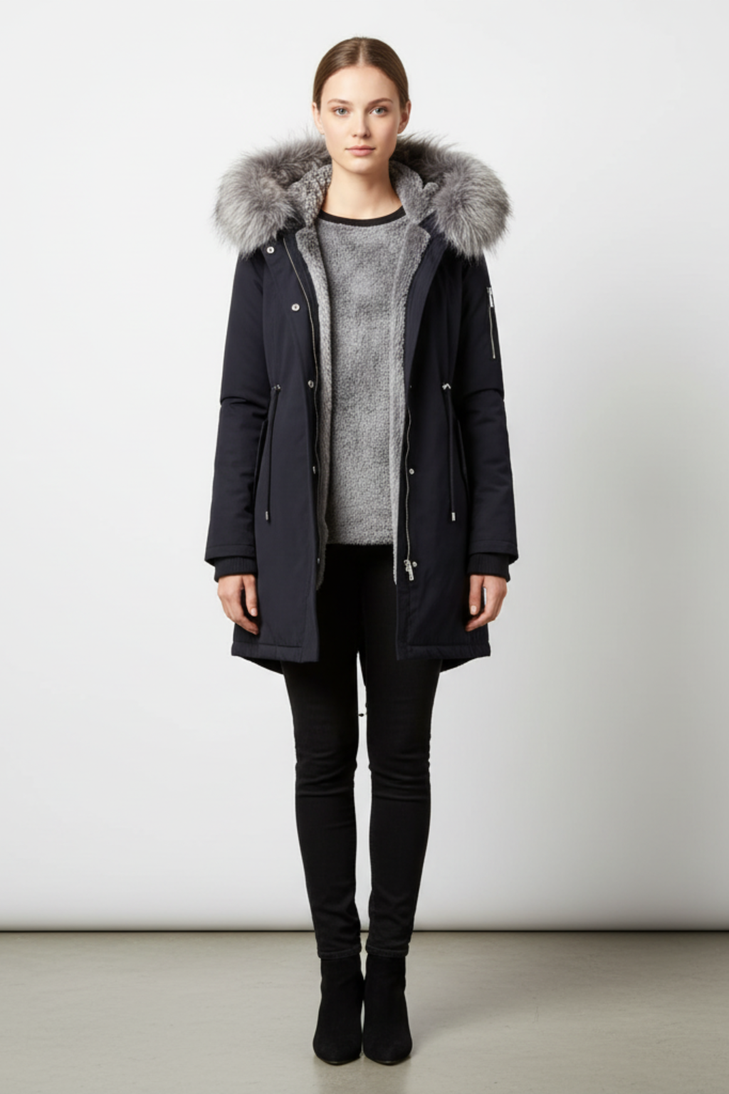Parka de iarnă pentru femei, pentru căldură și eleganță