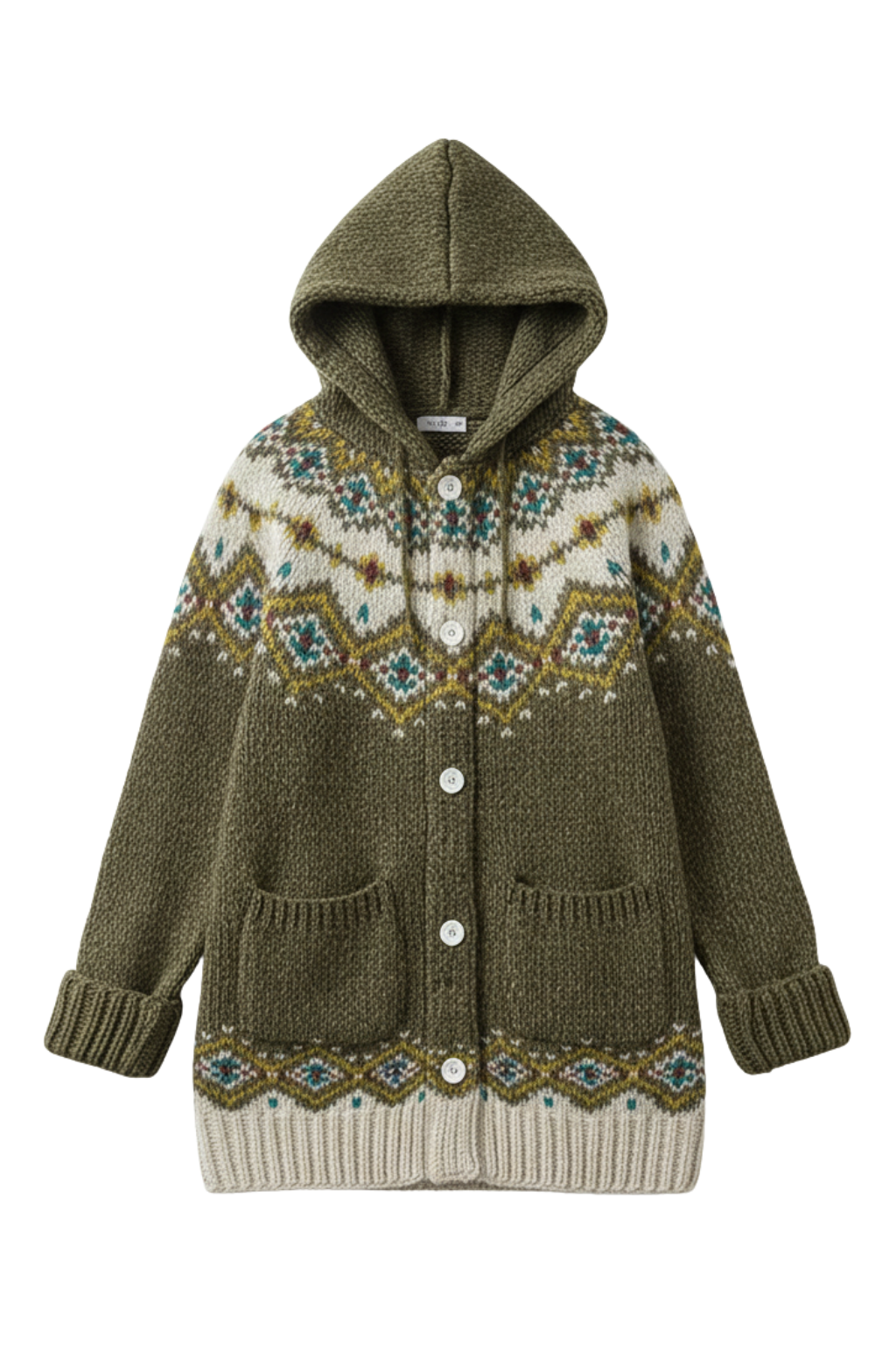 Cardigan invernale da donna in morbida maglia per un calore avvolgente