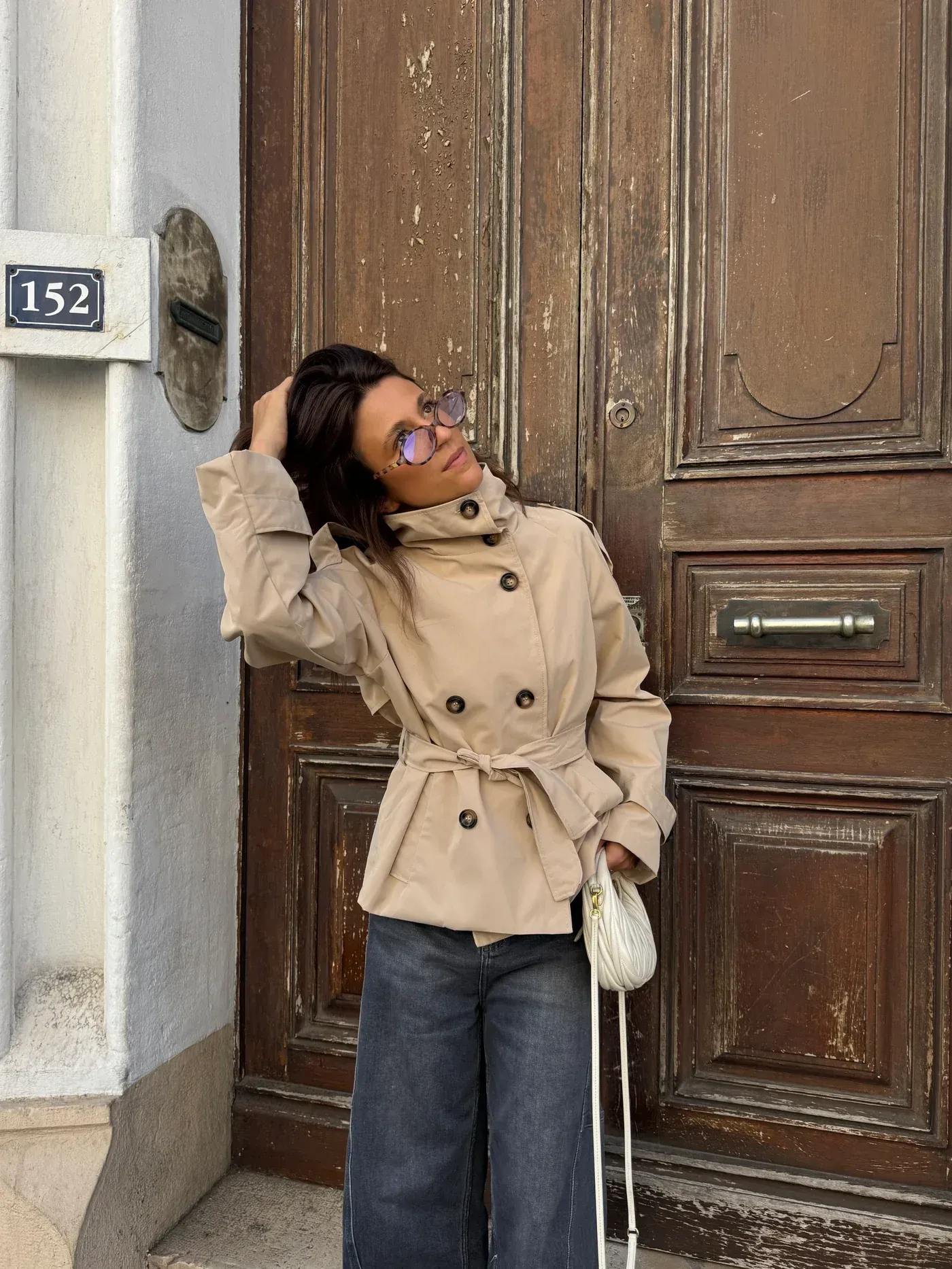 Women's Tailored Water Repellent Trench Coat - photo 2