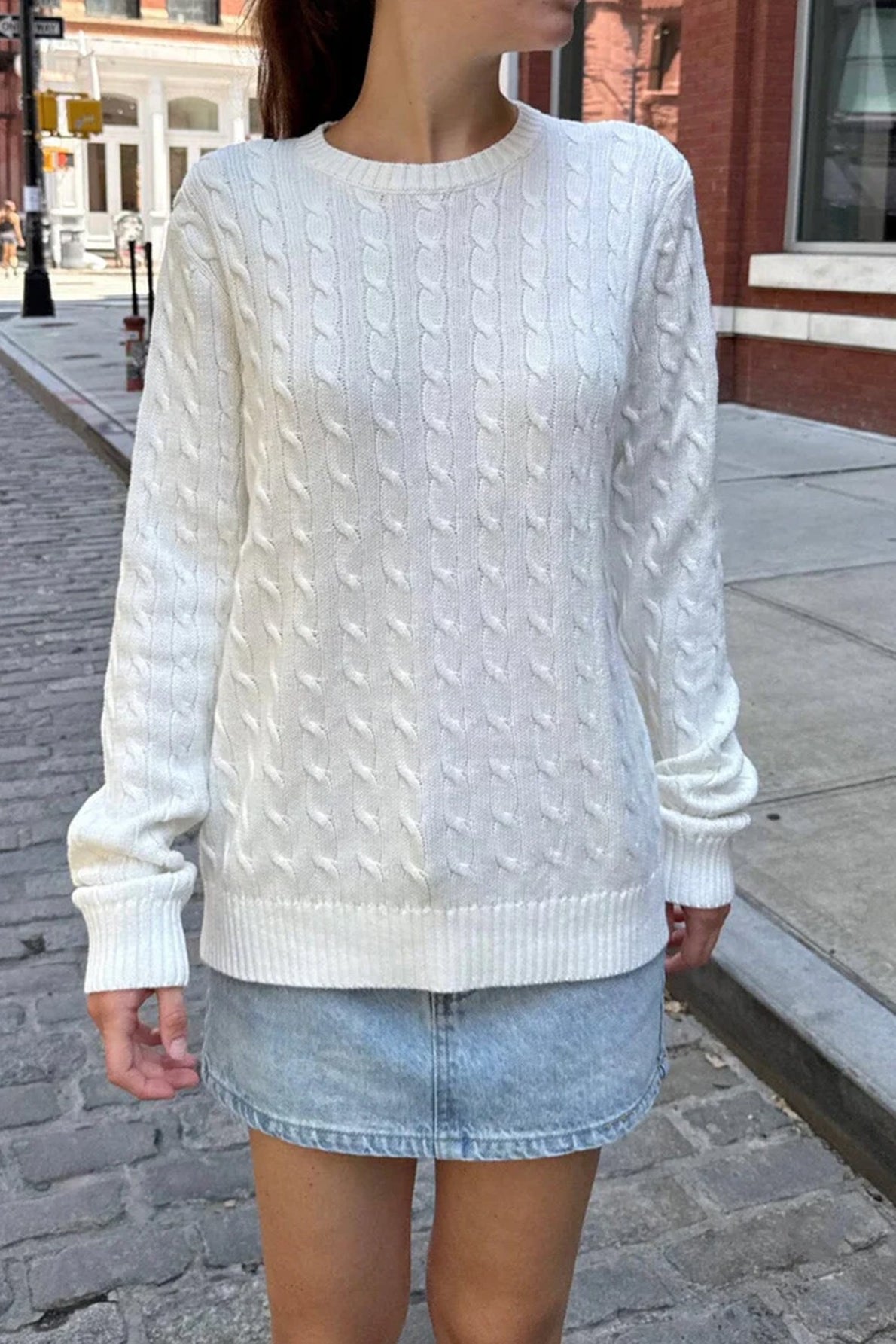Ambrosine - Women's Knitted Jumper with Long Sleeves - photo 1