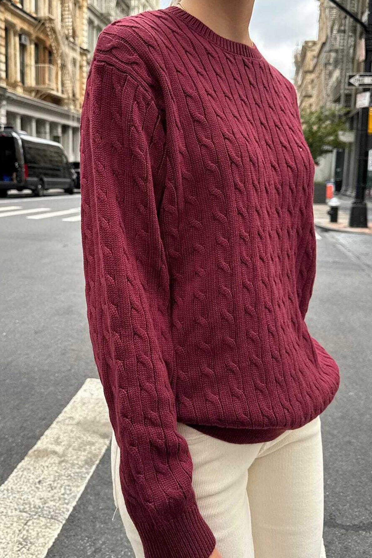 Ambrosine - Women's Knitted Jumper with Long Sleeves - photo 6