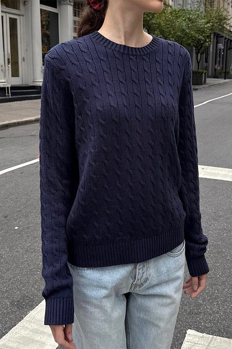 Ambrosine - Women's Knitted Jumper with Long Sleeves - photo 9