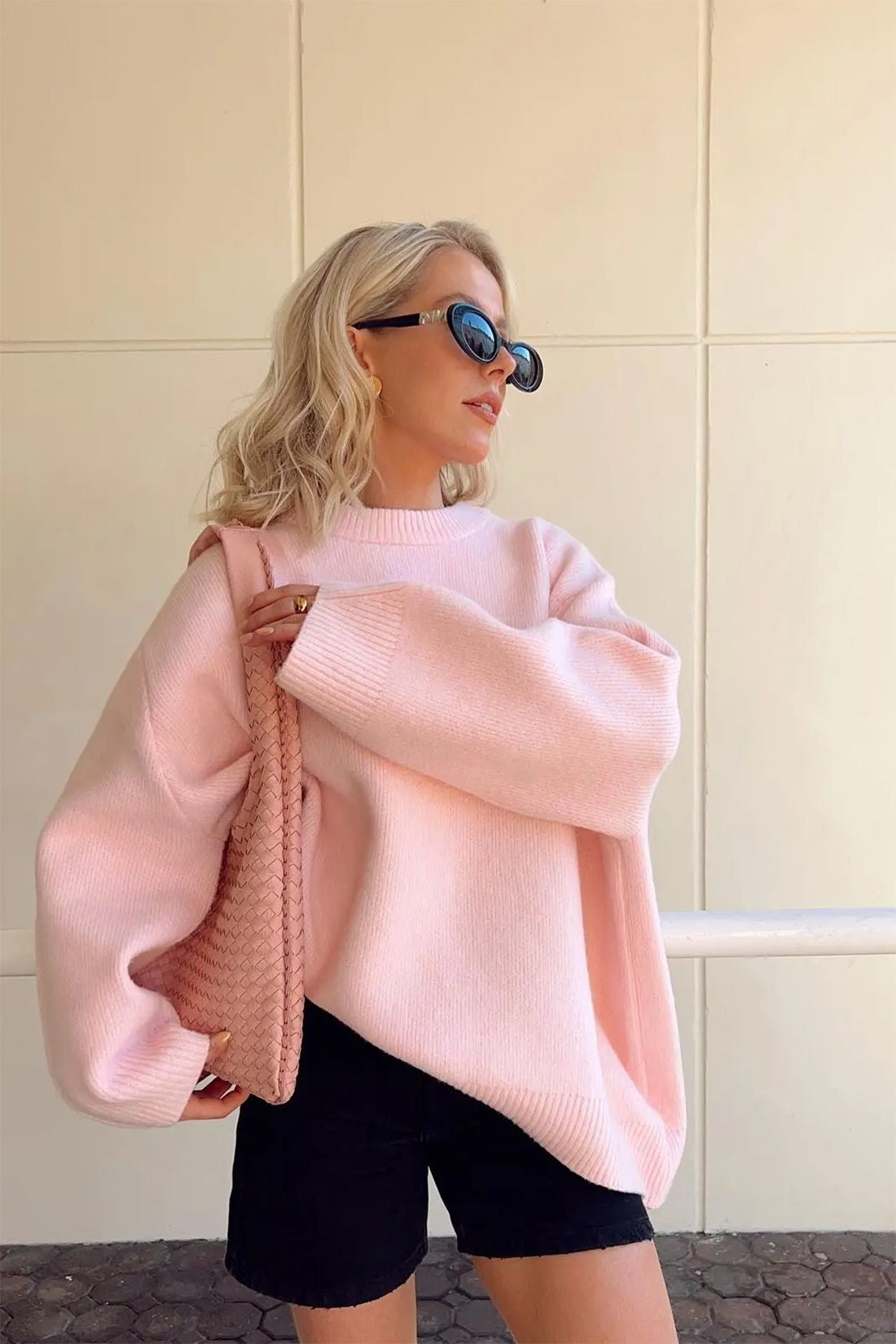 Ardith - Women's Oversized Jumper with Drop Shoulders - photo 5