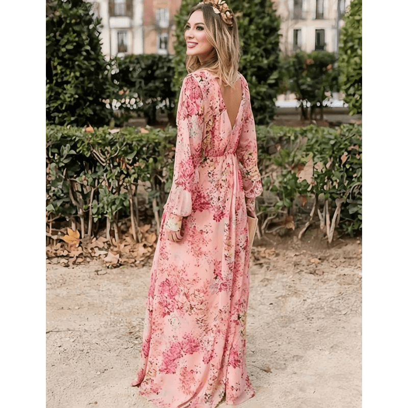 Arletta - Women's Maxi Dress with Floral Print - photo 2