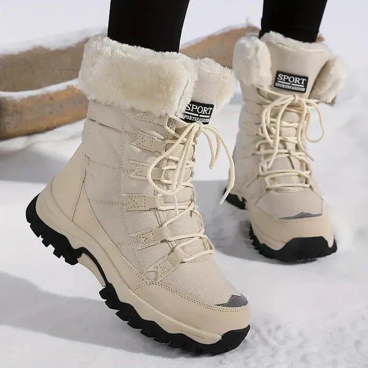 Women's Waterproof Winter Boots with Thermal Lining