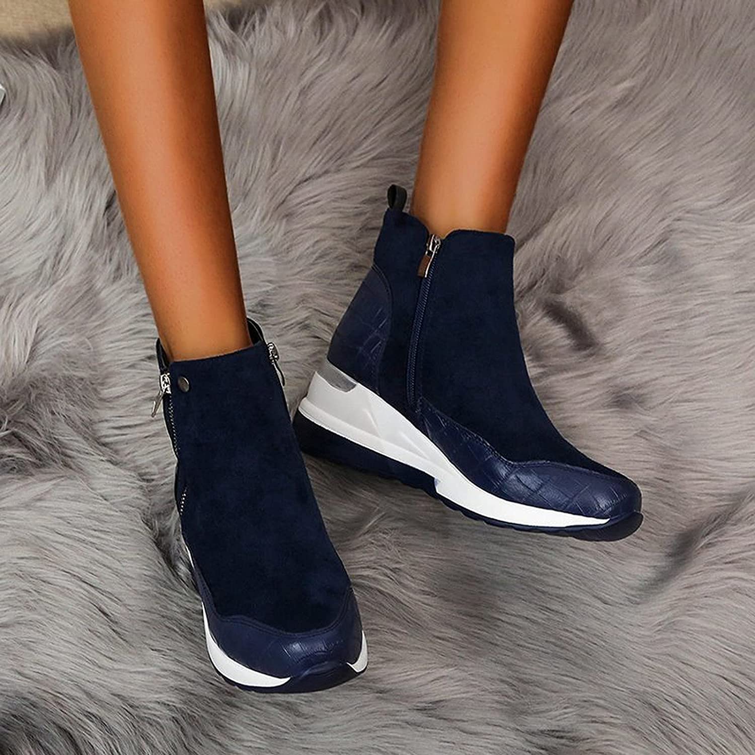 Beverly - Women's Boots with Zip Front - photo 12