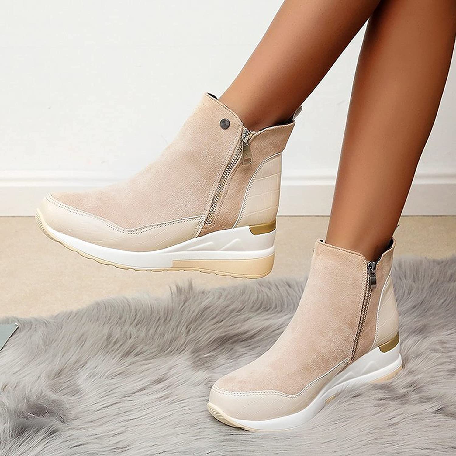 Beverly - Women's Boots with Zip Front - photo 5