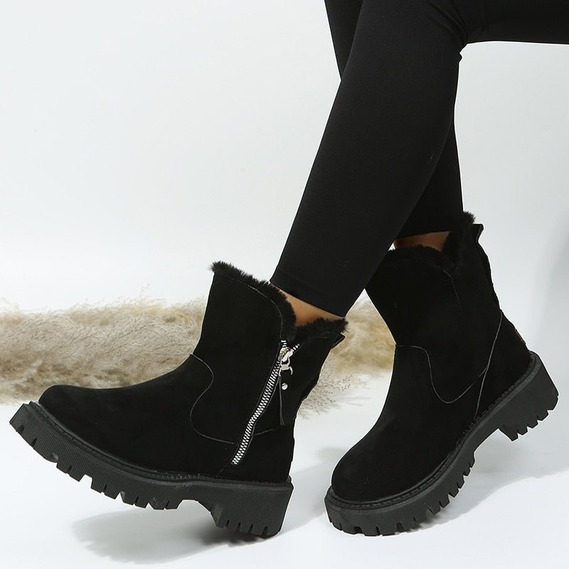 Brenna - Women's Boots with Zip Front - photo 3