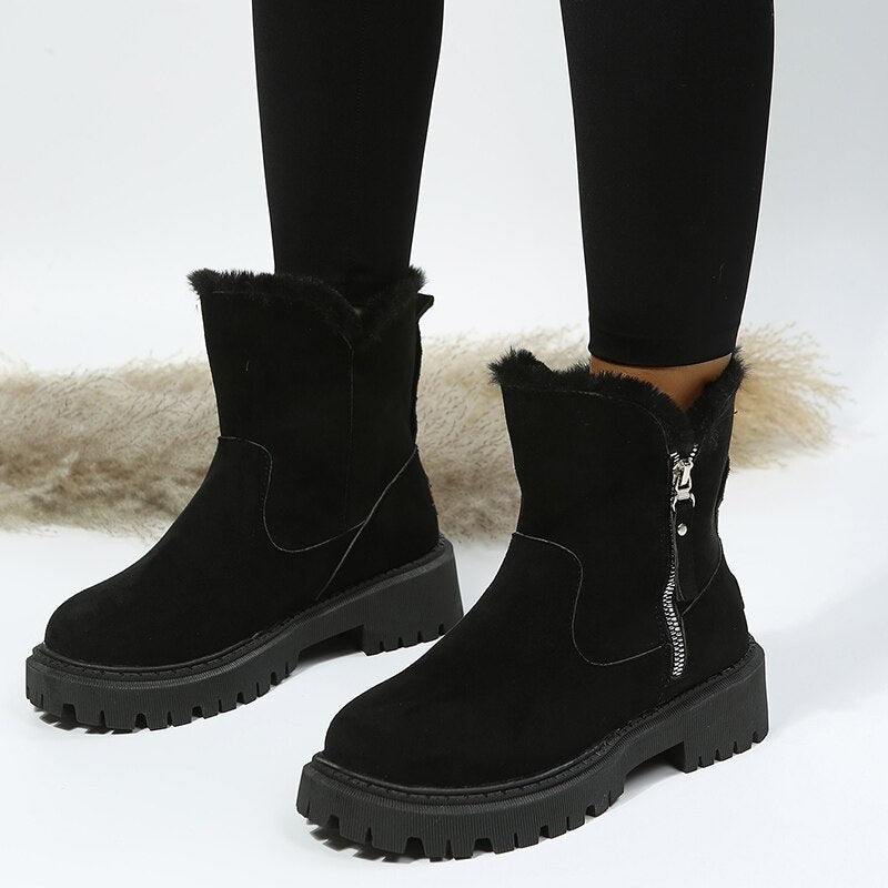 Brenna - Women's Boots with Zip Front - photo 4