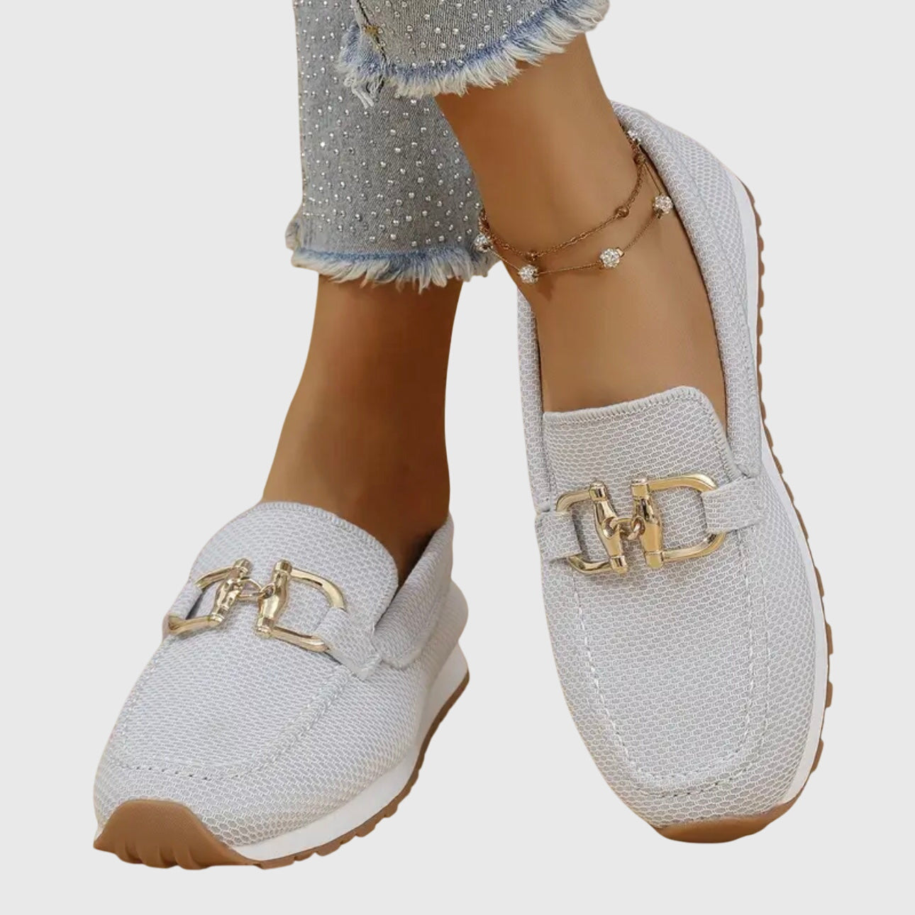 Amara - Scarpe da ginnastica mocassino da donna