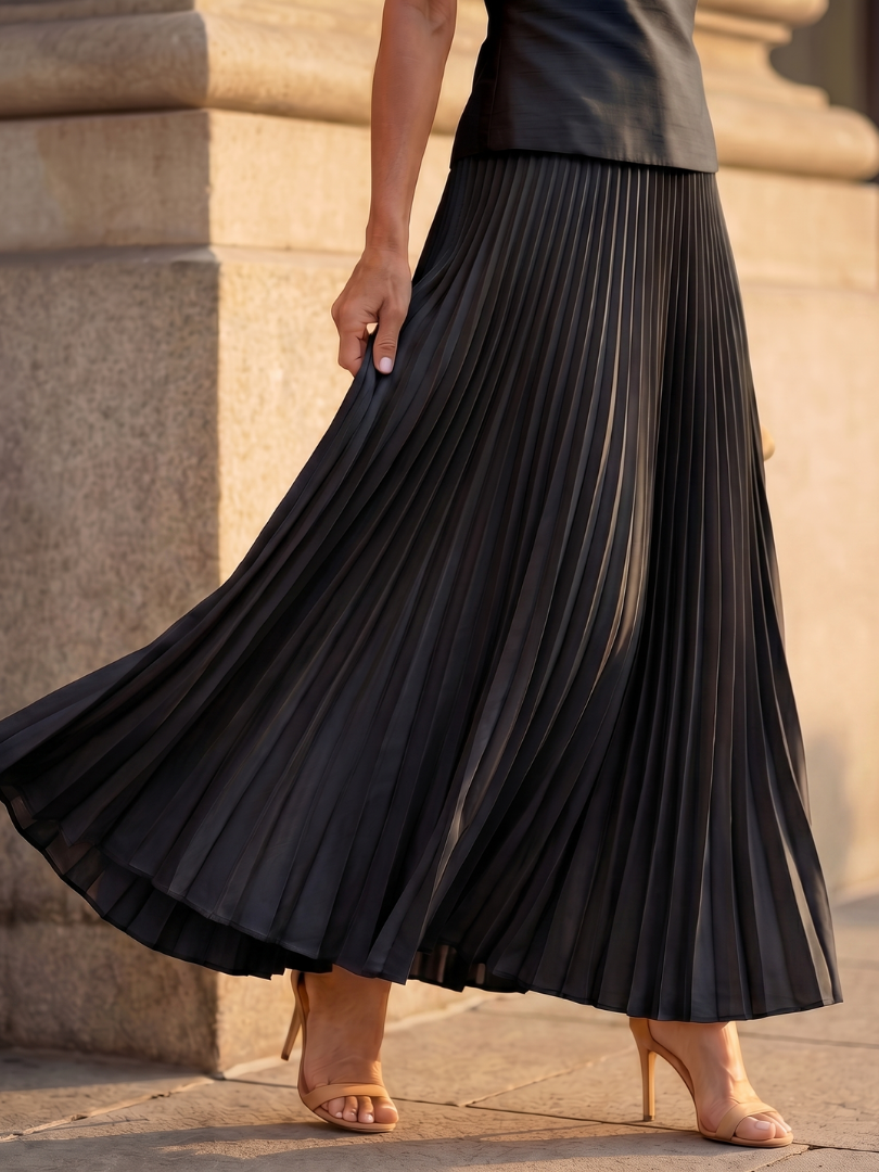 Calista - Women's Two-Piece Set with Pleats and Sleeveless Cut - photo 8