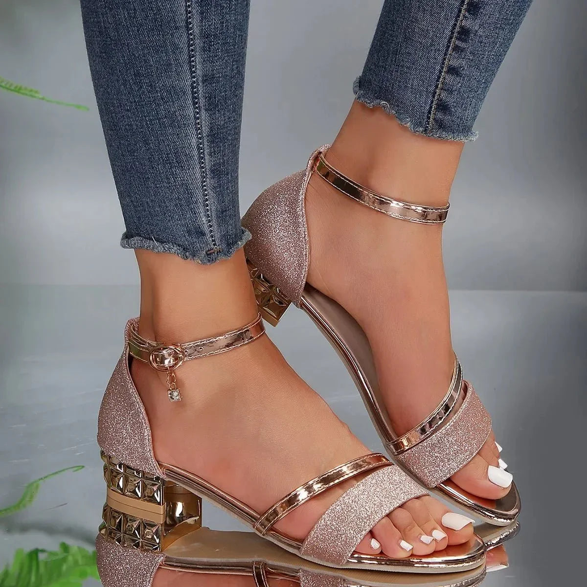 Women's Arch Support Sandals with Cushioned Footbed - photo 3