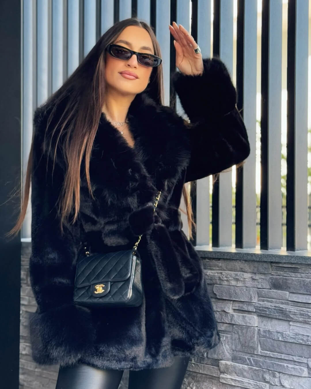 Catriona - Women's Coat with Long Sleeves - photo 6
