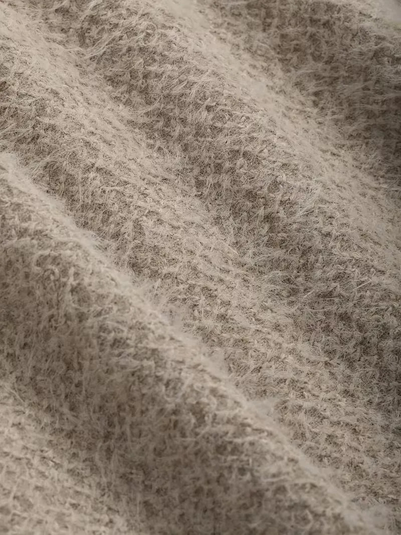 Celia - Women's Knitted Jumper with Long Sleeves - photo 6