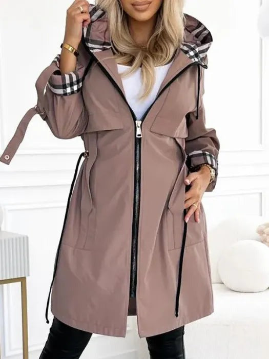 Corliss - Women's Parka with Zip Front and Side Pockets - photo 1