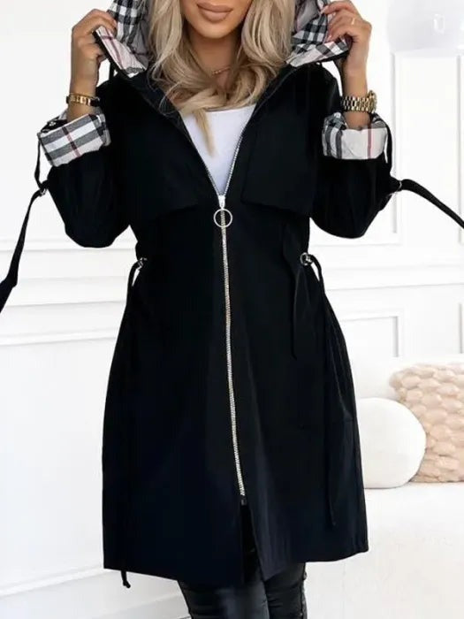 Corliss - Women's Parka with Zip Front and Side Pockets - photo 3
