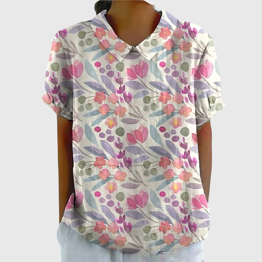 Dagny - Women's Floral Blouse - photo 9