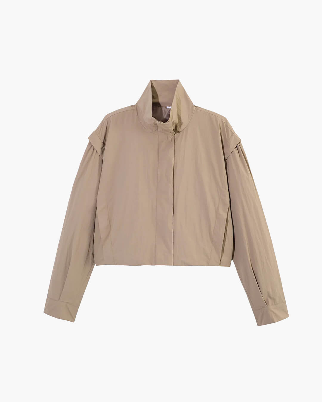 Deirdre - Women's Cropped Jacket with Collar - photo 4