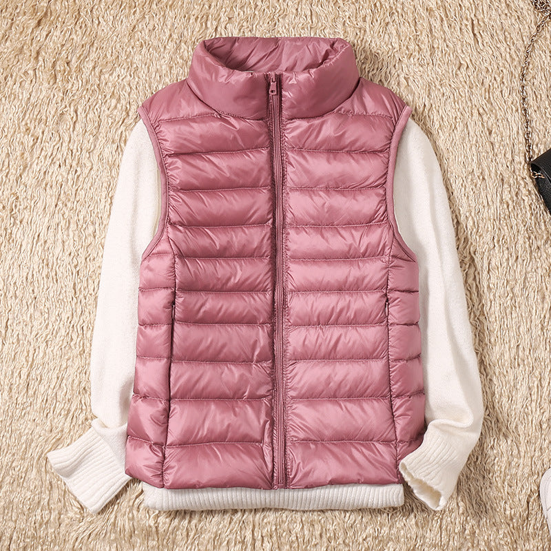 Demelza - Women's Cardigan with Pleats and Sleeveless Cut - photo 3
