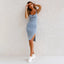 Poppy | Women's Stylish Adjustable Strap Denim Dress