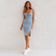 Poppy | Women's Stylish Adjustable Strap Denim Dress