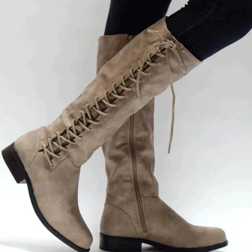 Domitilla - Women's Winter Boots with Lace-Up Front - photo 2