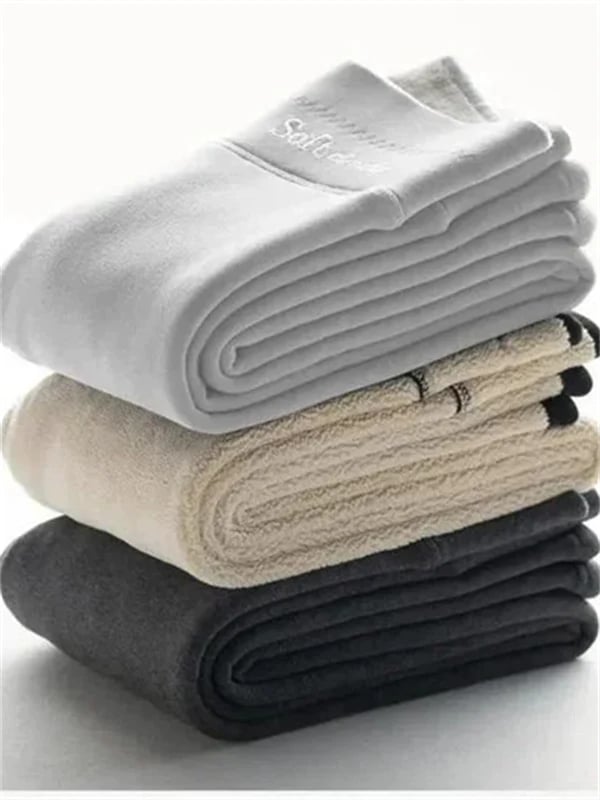 Dorette - Women's Fleece-Lined Leggings with High Waist - photo 6
