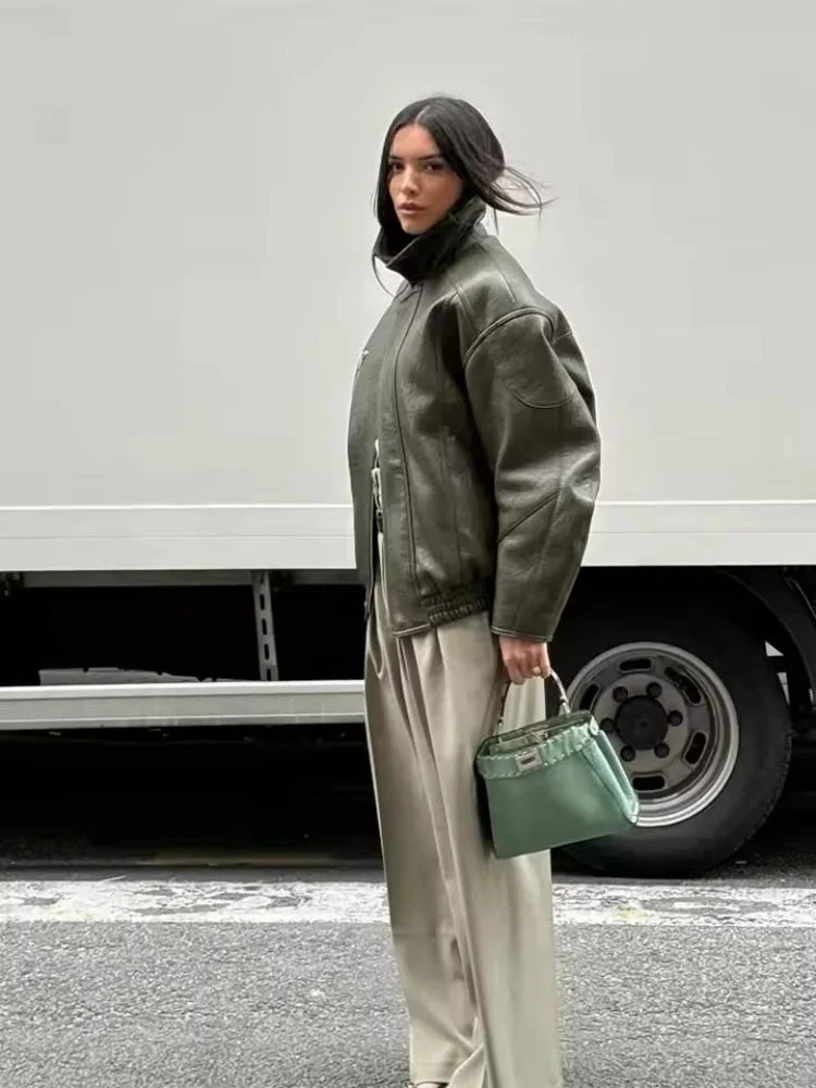 Elfrida - Women's Winter Bomber Jacket