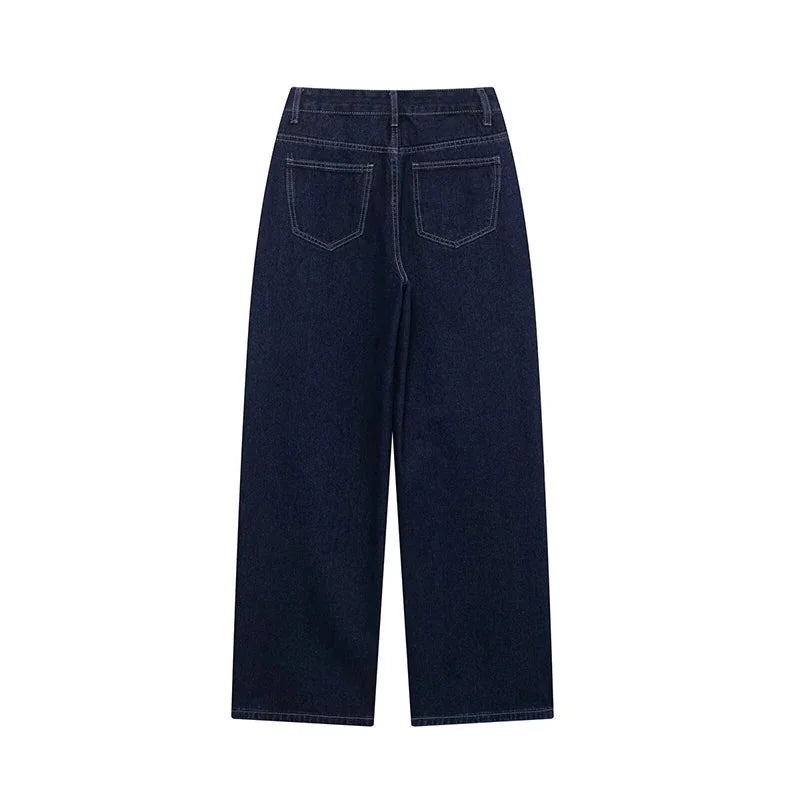 Valentina - Completo da donna giacca e pantaloni in denim con cintura