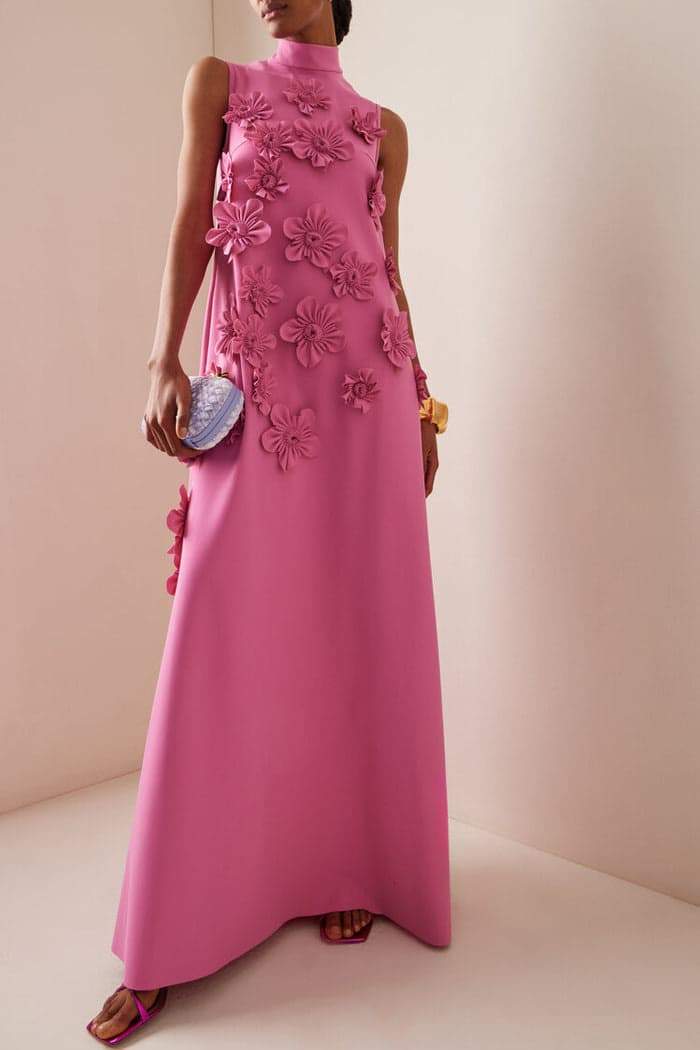 Adeline - Rochie Maxi Florală de Damă pentru Nunți