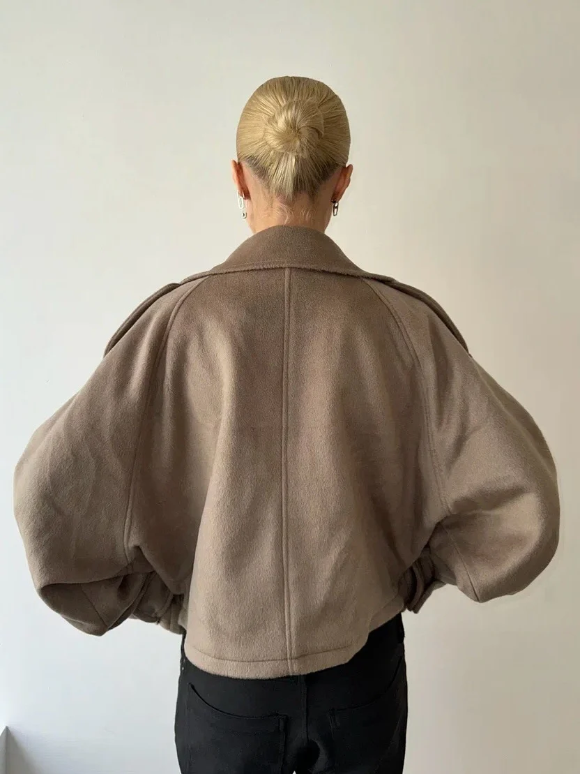 Etheline - Women's Relaxed Jacket with Button Front - photo 7