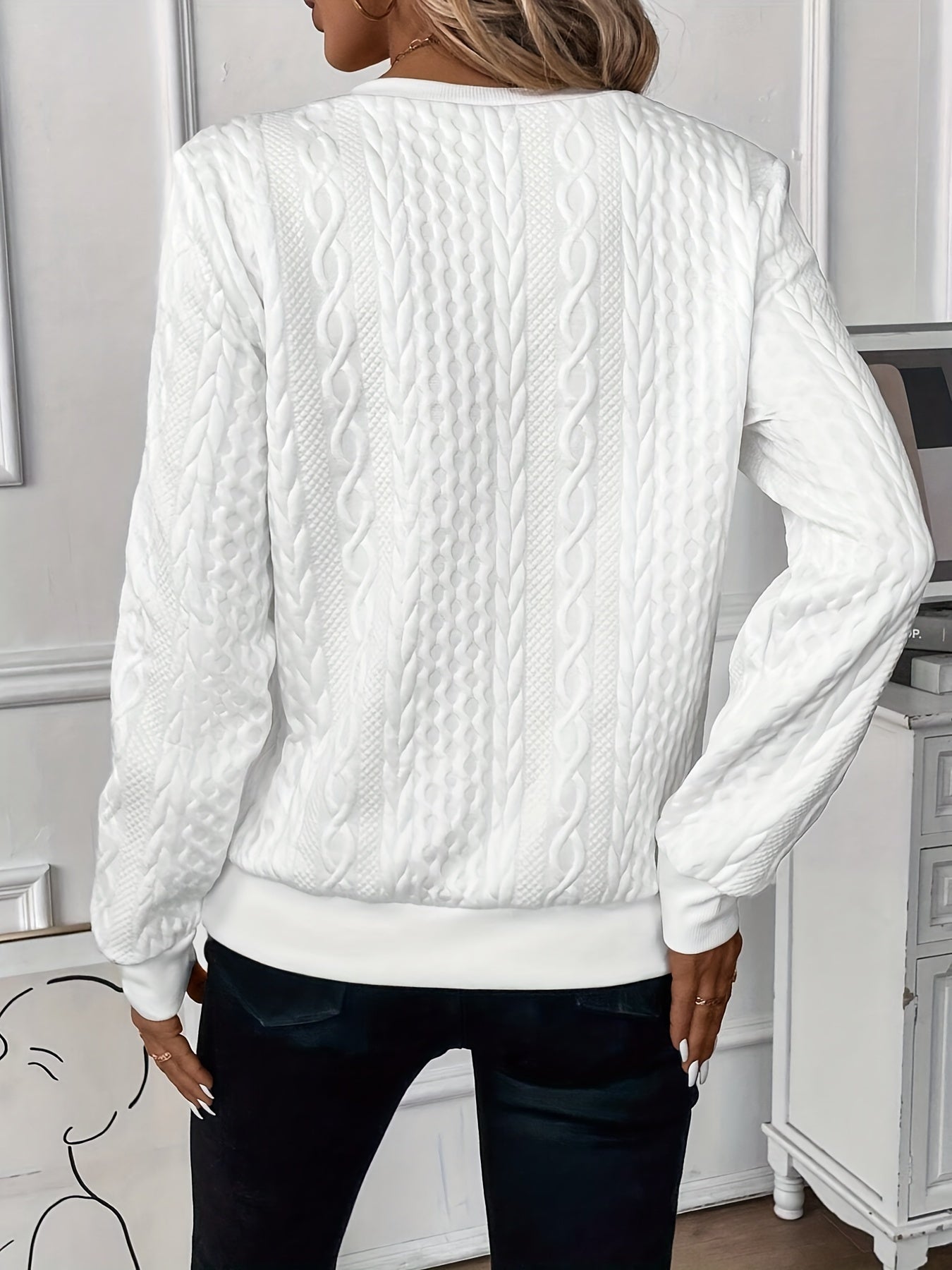 Maglione con cerniera da donna dal design elegante
