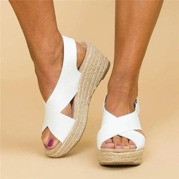 Elara – espadrile ortopedice cu platformă pentru femei
