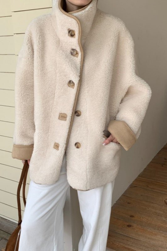 Florence - Women's Coat with Collar - photo 1