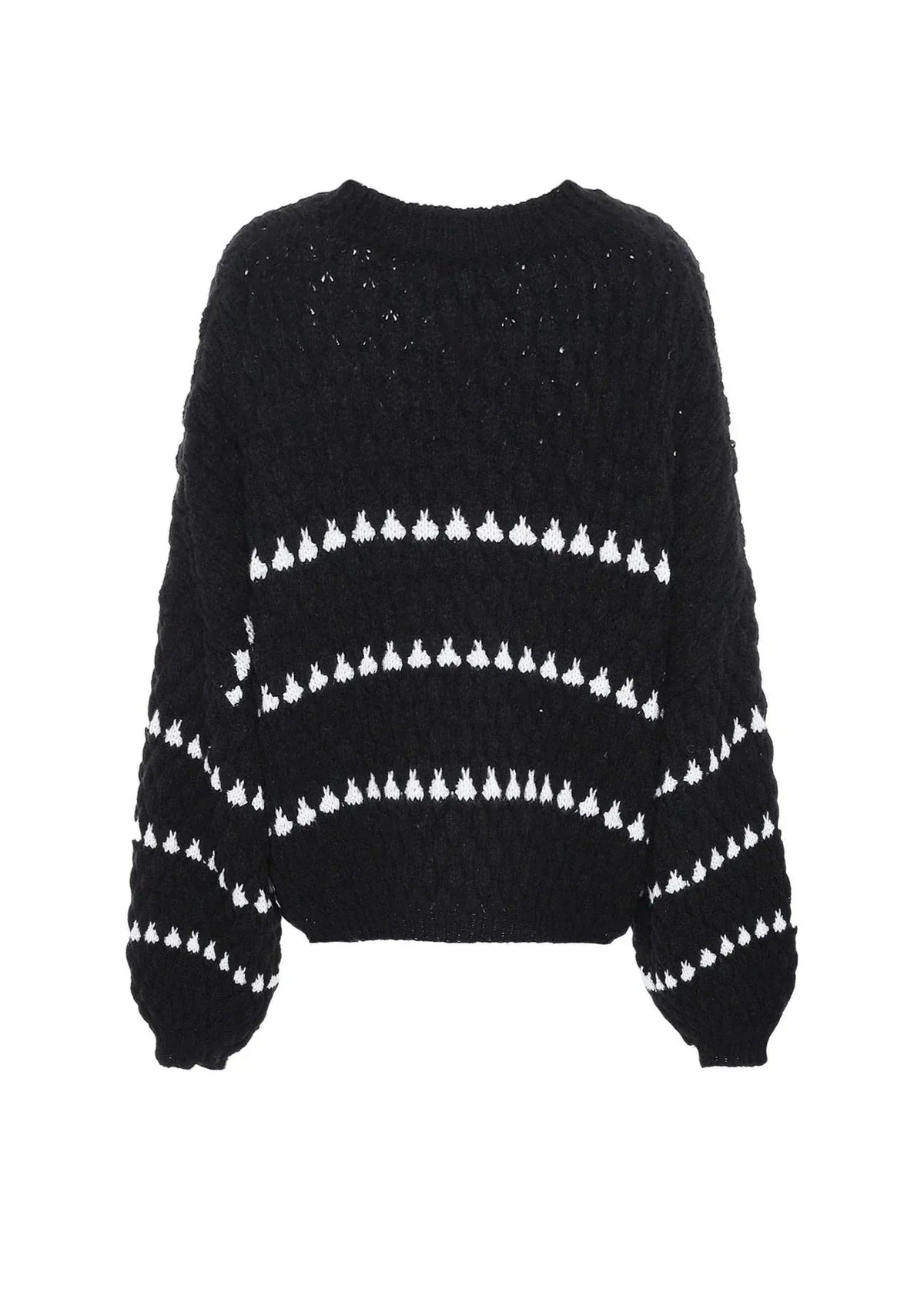 Gertrude - Women's Jumper with a Knitted Finish and a Wrap Front - photo 11