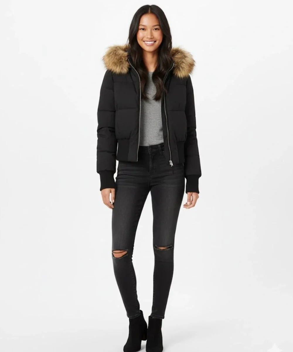 Glenys - Women's Quilted Jacket with Hood - photo 7