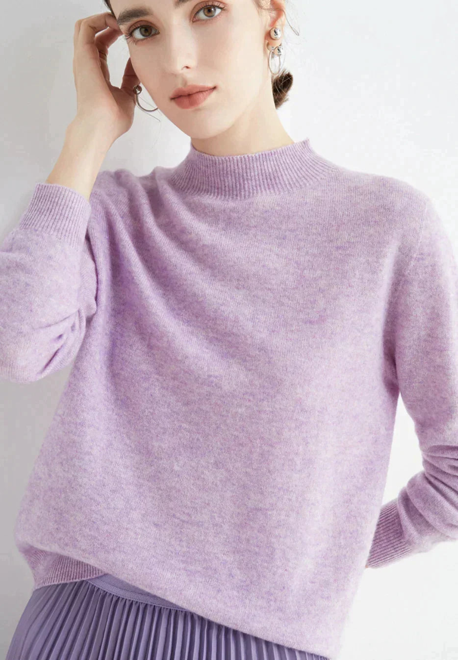 Hadley - Women's Jumper with Roll Neck - photo 8