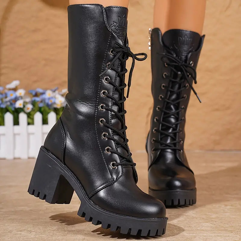Hester - Women's Boots with Zip Front - photo 6