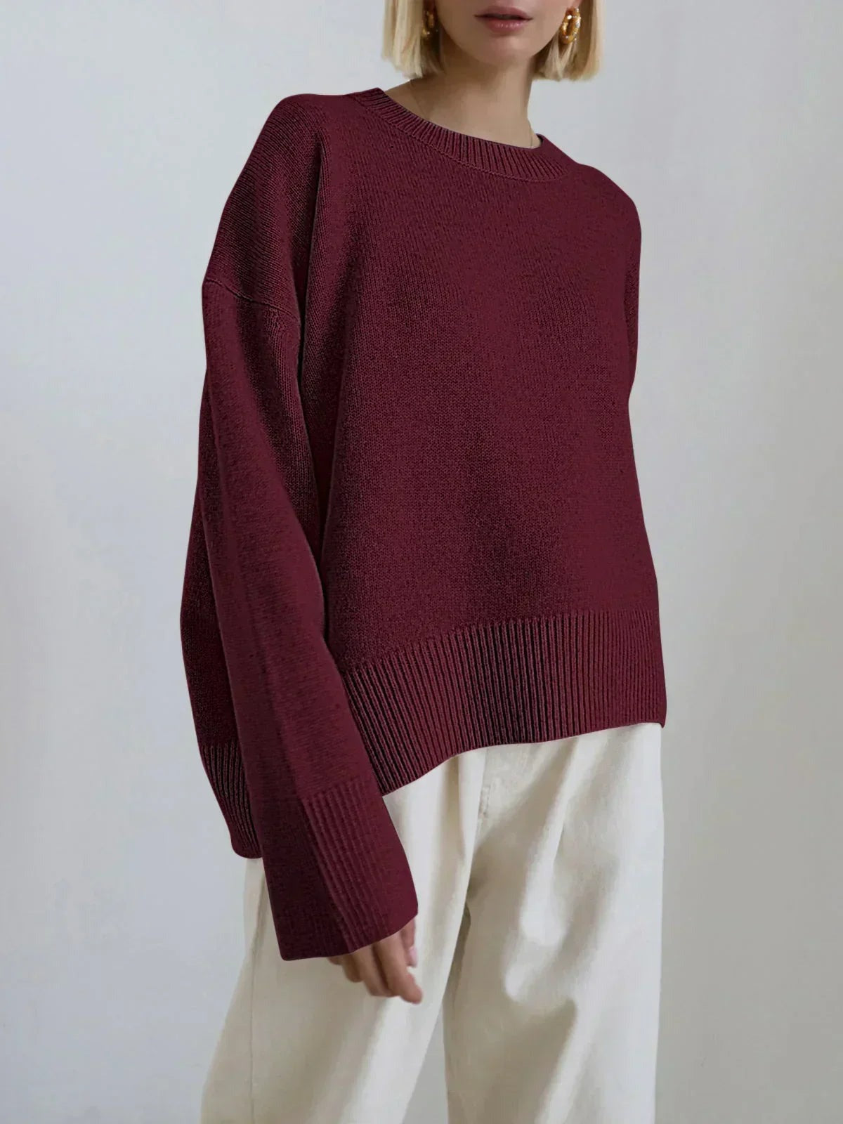 Hester - Women's Oversized Jumper in a Relaxed Fit - photo 3