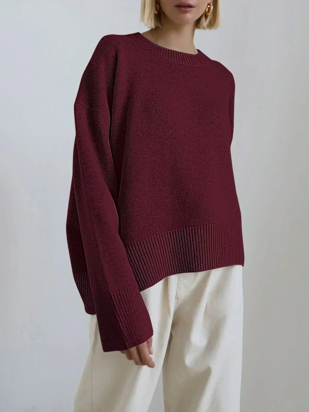 Hester - Women's Oversized Jumper in a Relaxed Fit - photo 3