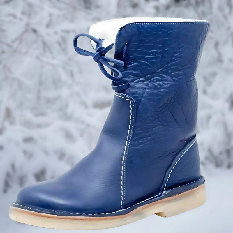 Idonea - Women's Mid-Calf Boots with Fleece Lining - photo 2