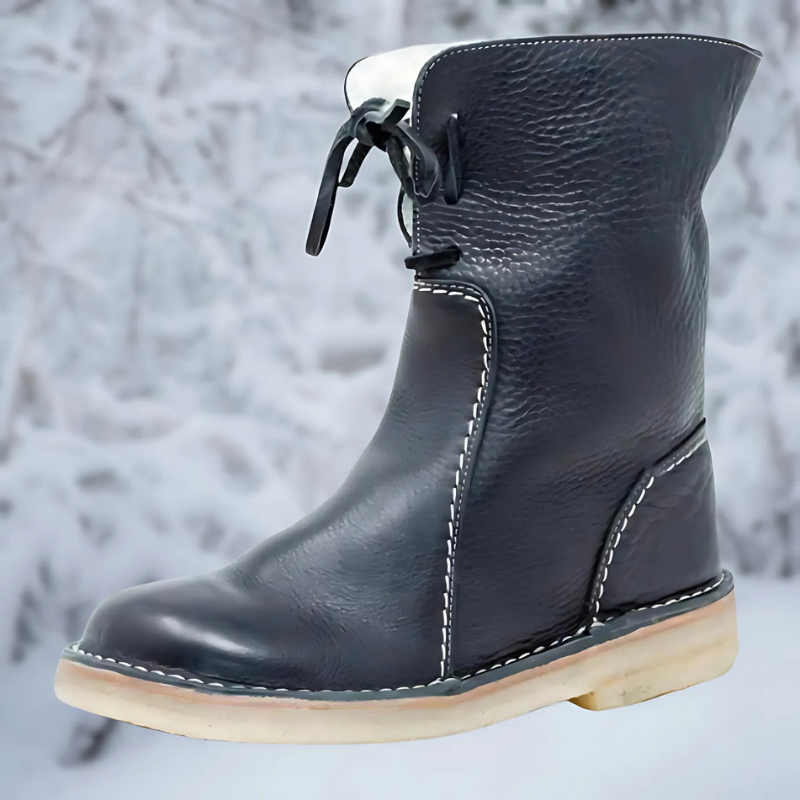 Idonea - Women's Mid-Calf Boots with Fleece Lining - photo 4