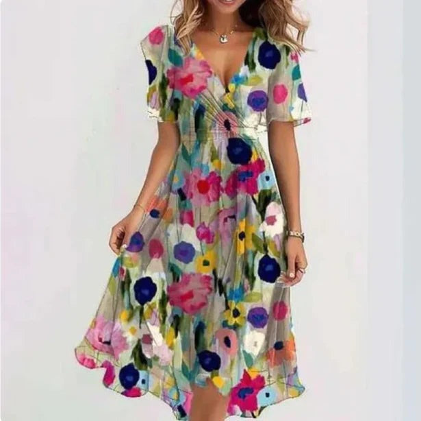 Women’s Short Sleeve Dress | Midi - photo 4