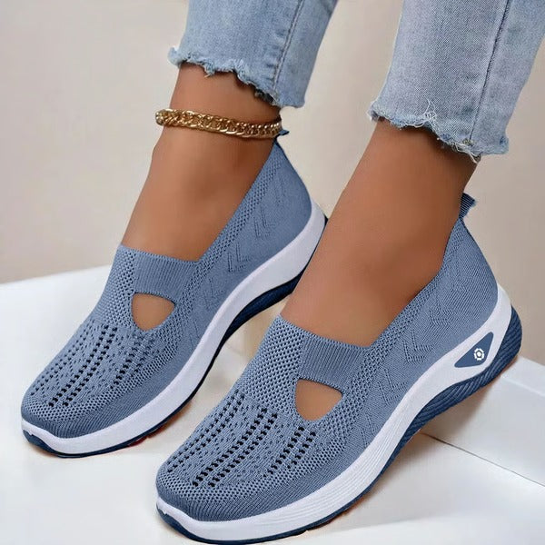 Pantofi pentru femei, cu talpă moale, respirabili, slip-on