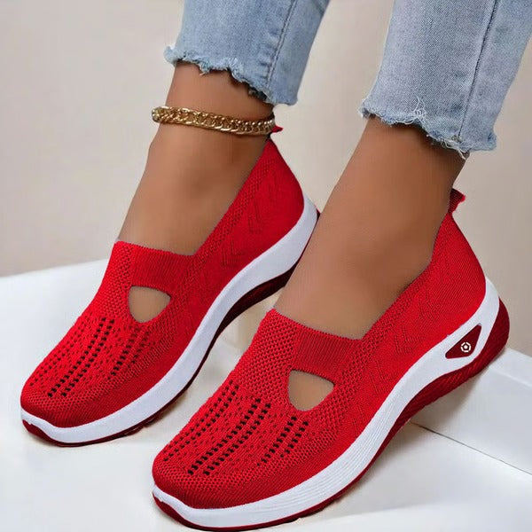 Pantofi pentru femei, cu talpă moale, respirabili, slip-on