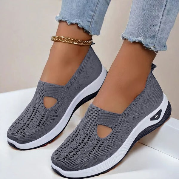 Pantofi pentru femei, cu talpă moale, respirabili, slip-on